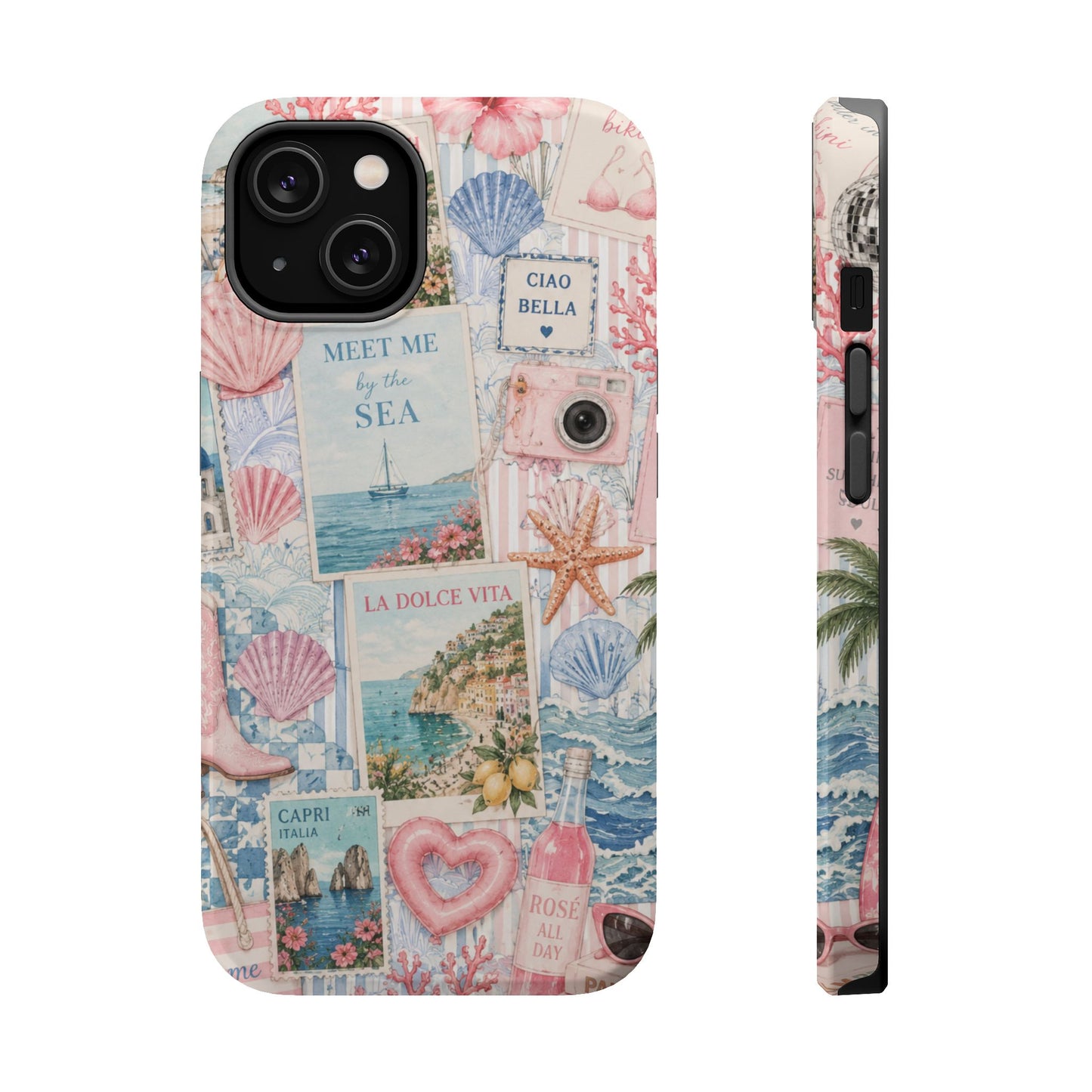 Pink Coastal Summer Phone Case