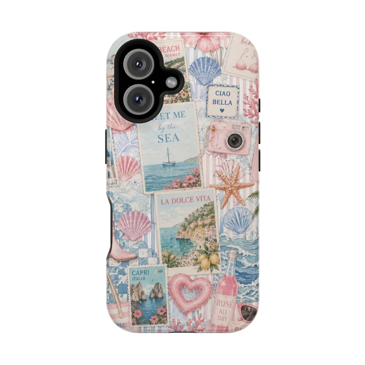 Pink Coastal Summer Phone Case