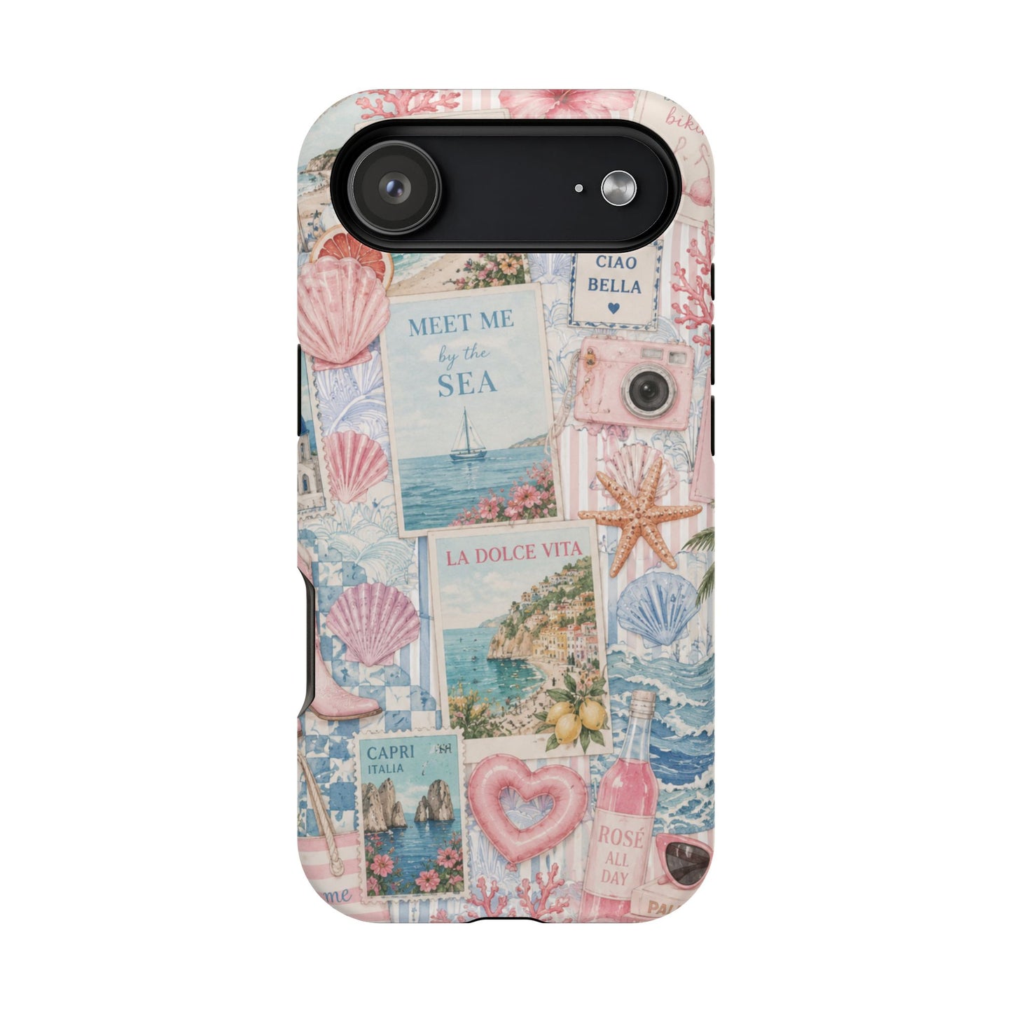 Pink Coastal Summer Phone Case