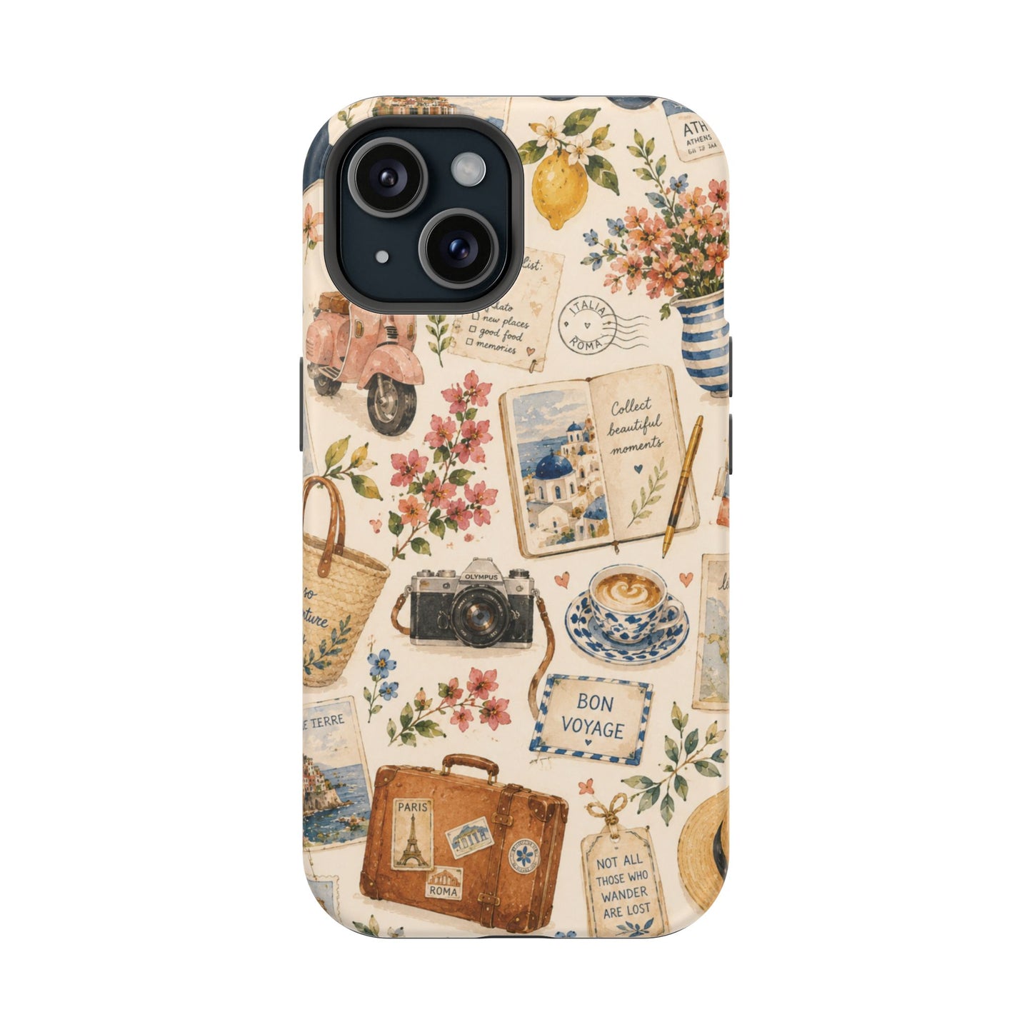 European Summer Collage Phone Case