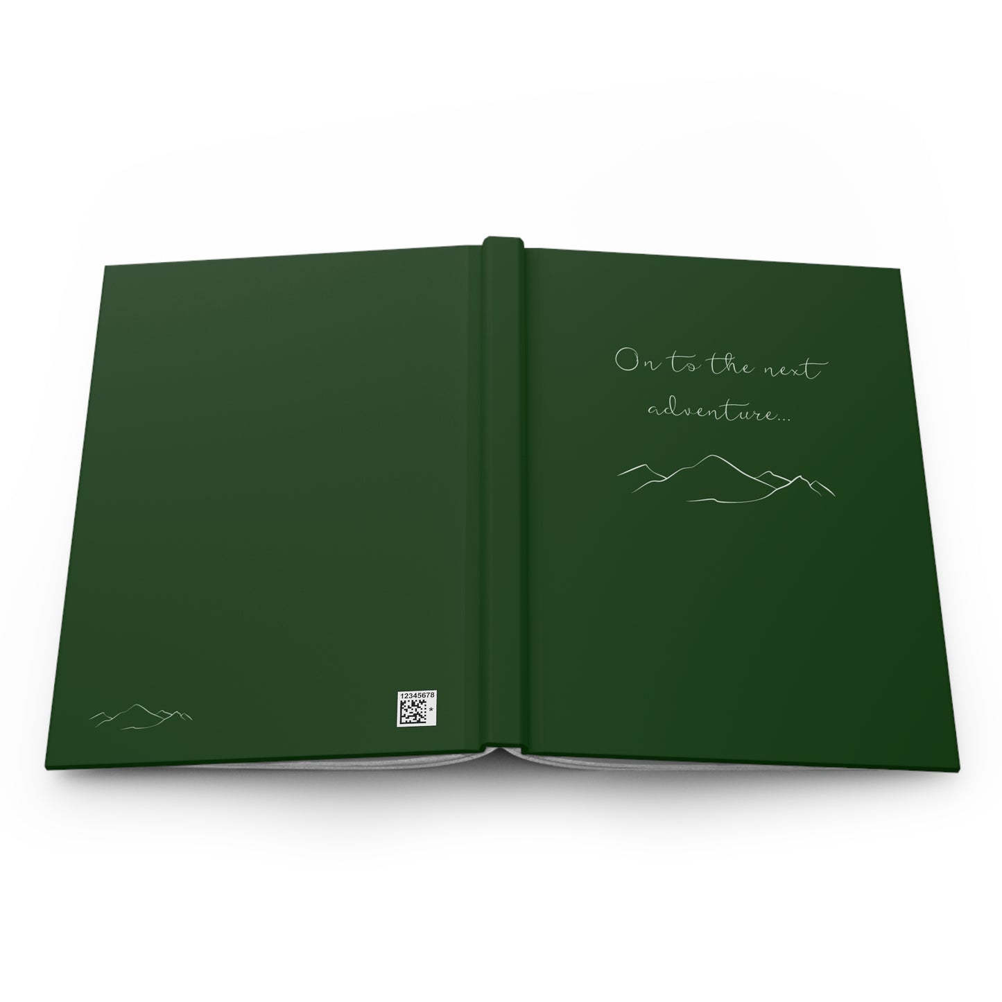 On to the Next Adventure | Forest Green Travel Journal