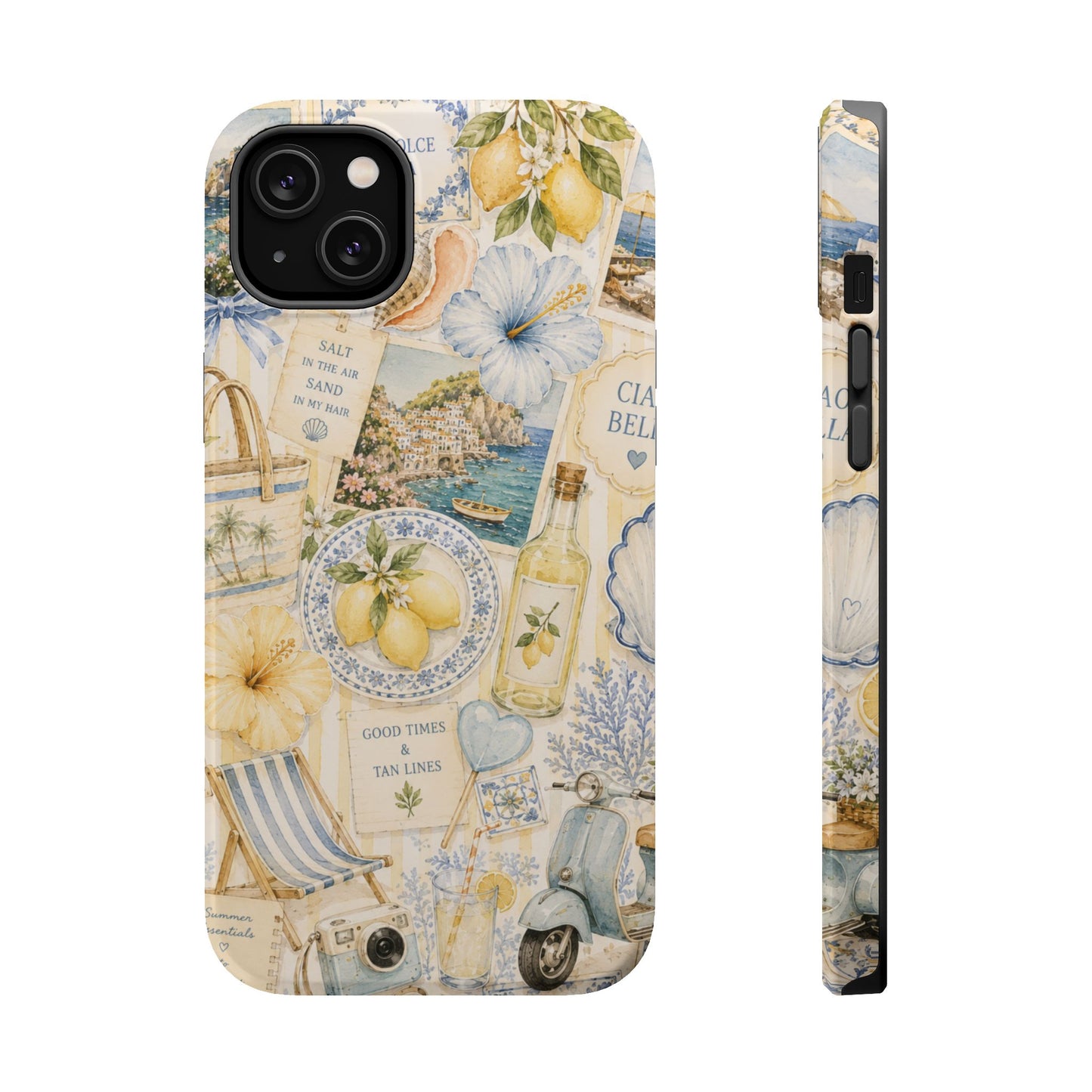 Italian Summer Collage Phone Case