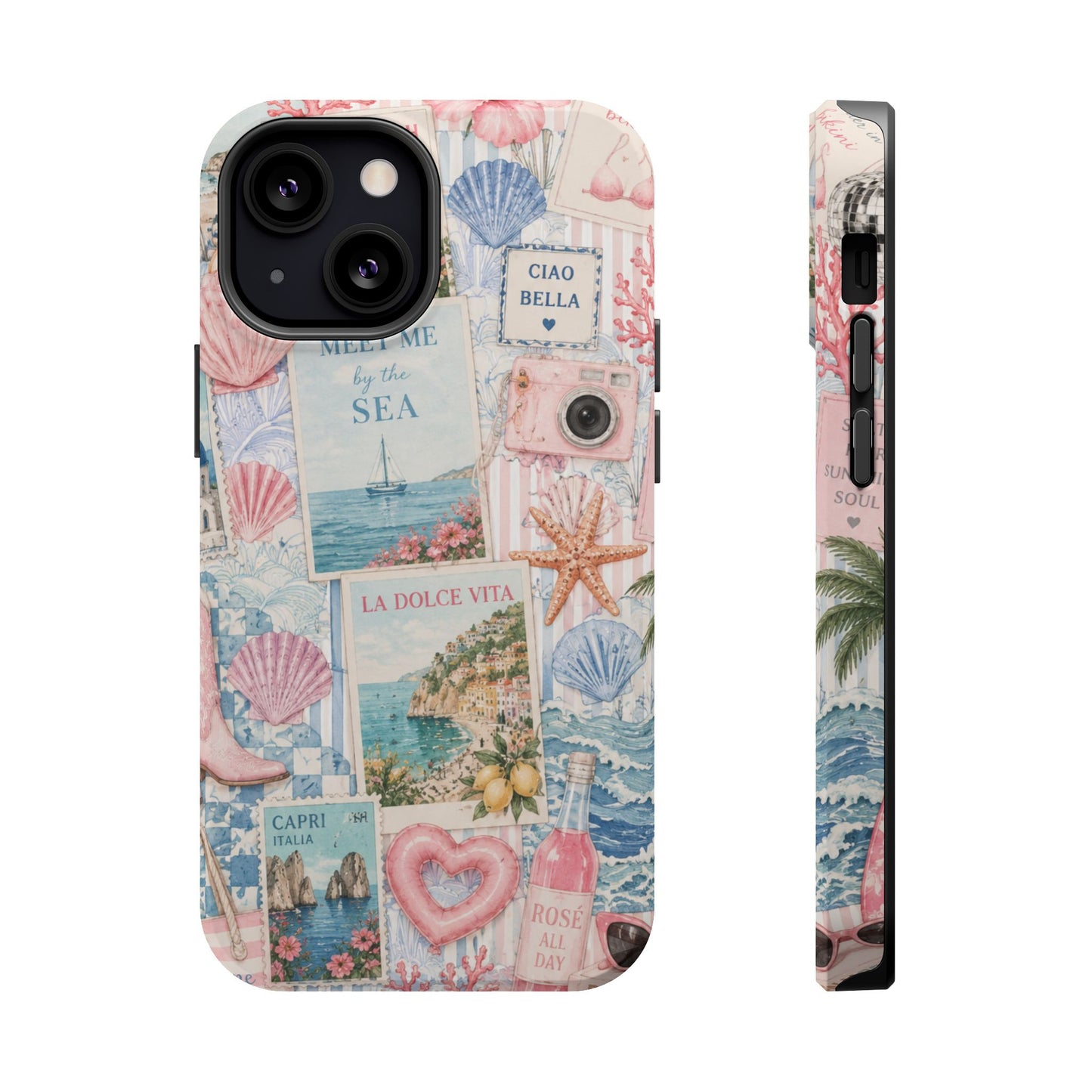 Pink Coastal Summer Phone Case