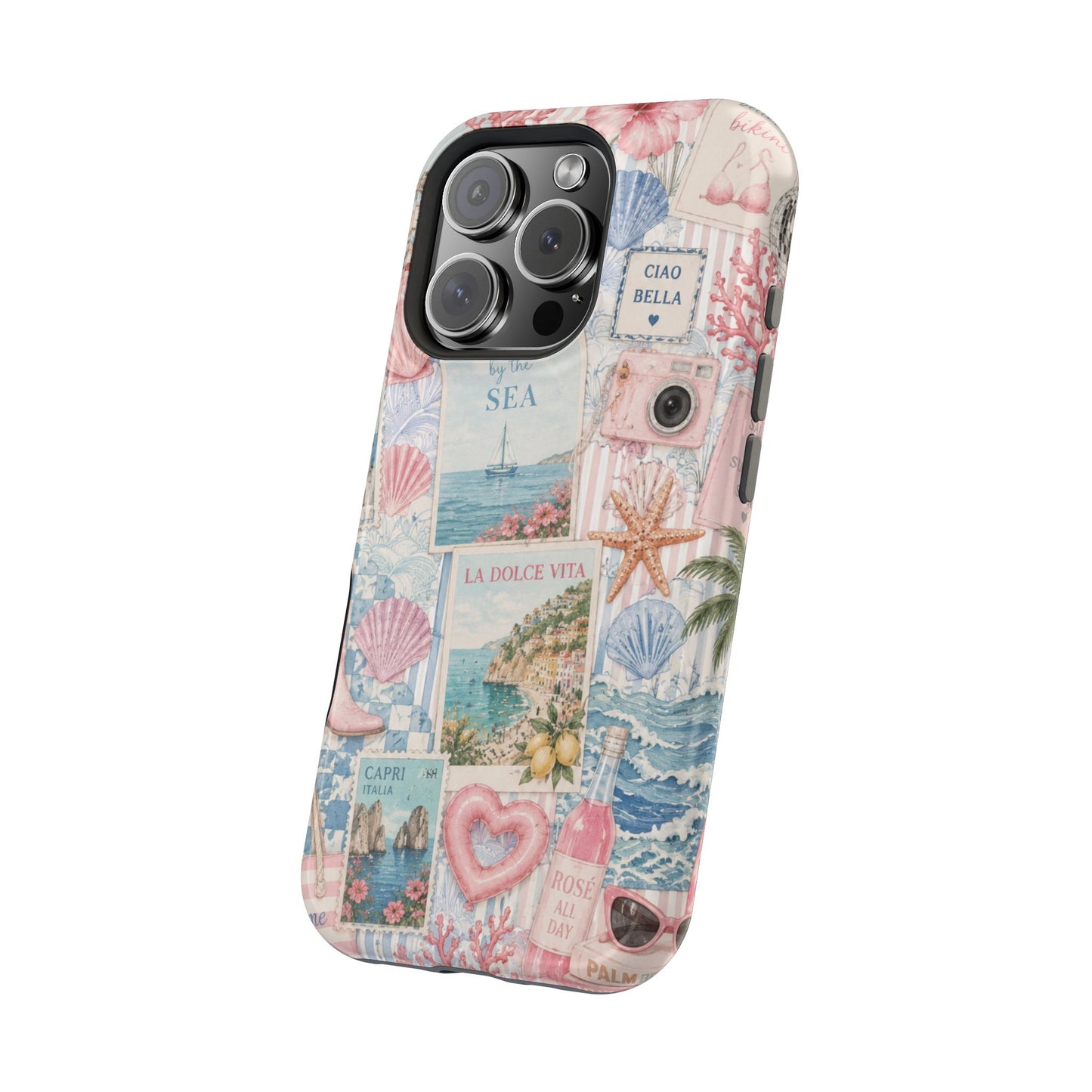 Pink Coastal Summer Phone Case