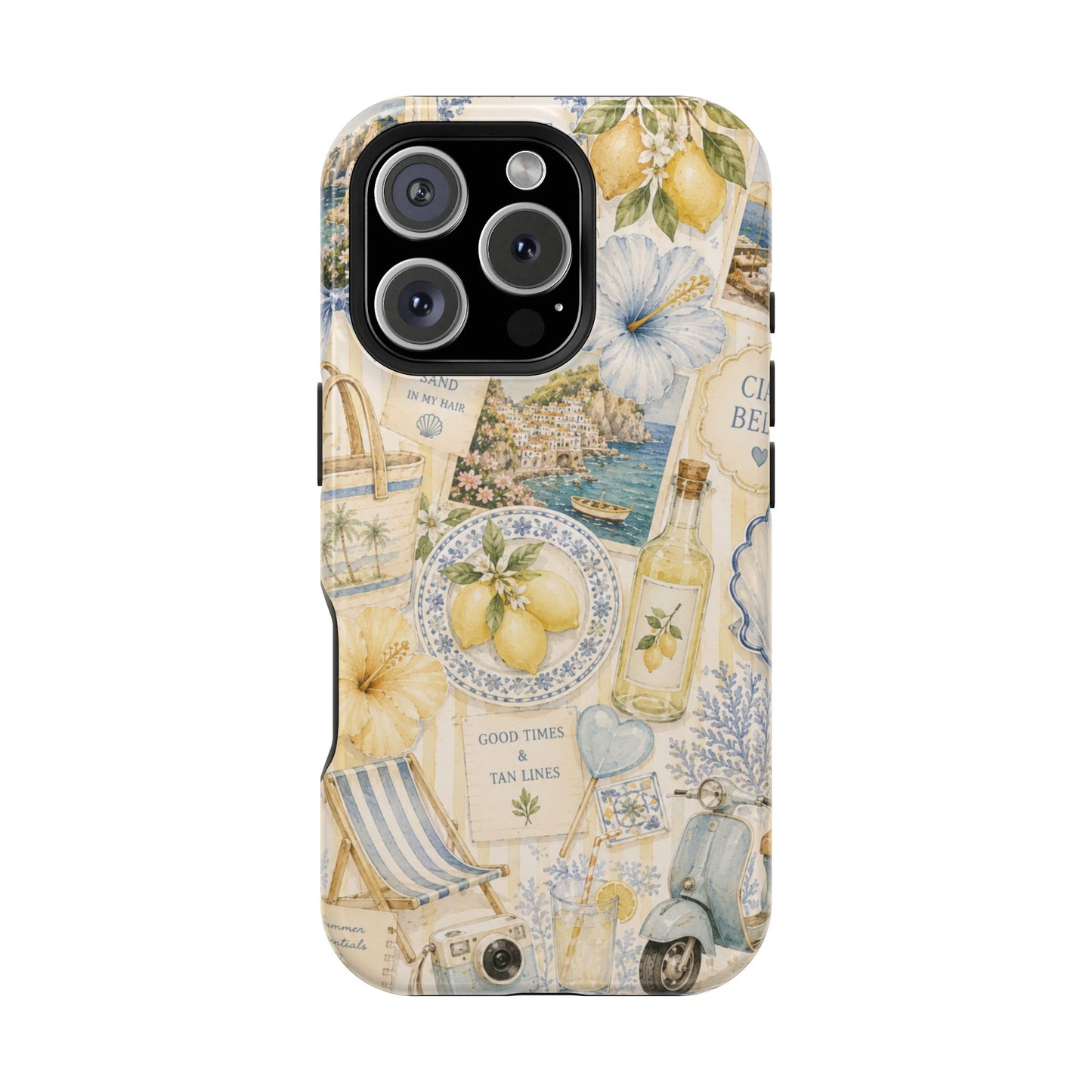 Italian Summer Collage Phone Case