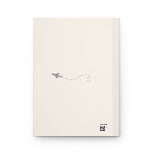 World Passport Stamps | Retro Travel Journal Creme