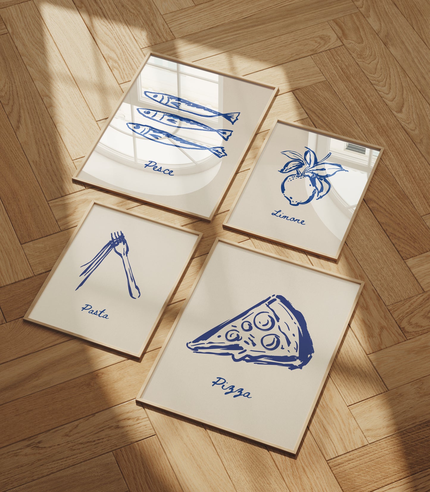 Pasta | Mediterranean Minimalist Art Print