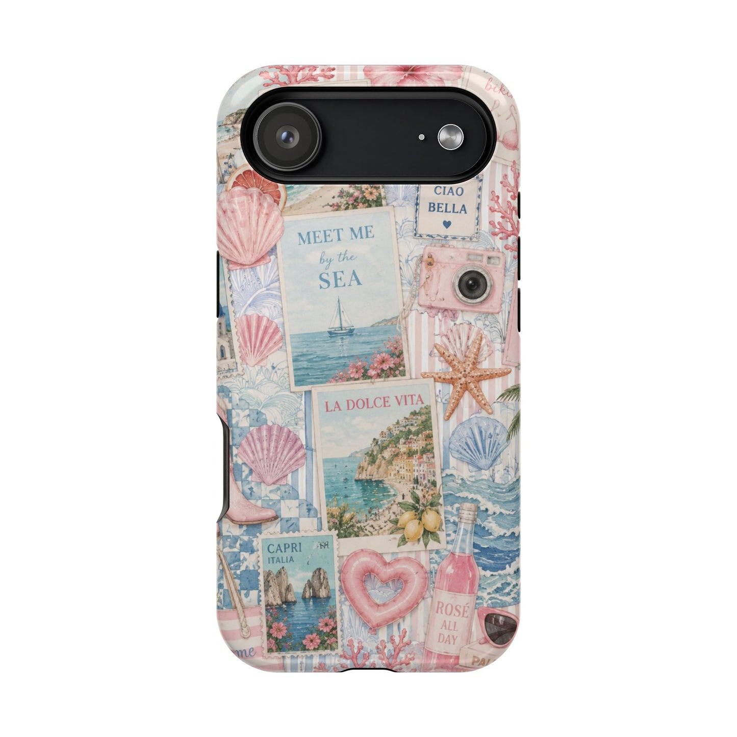 Pink Coastal Summer Phone Case
