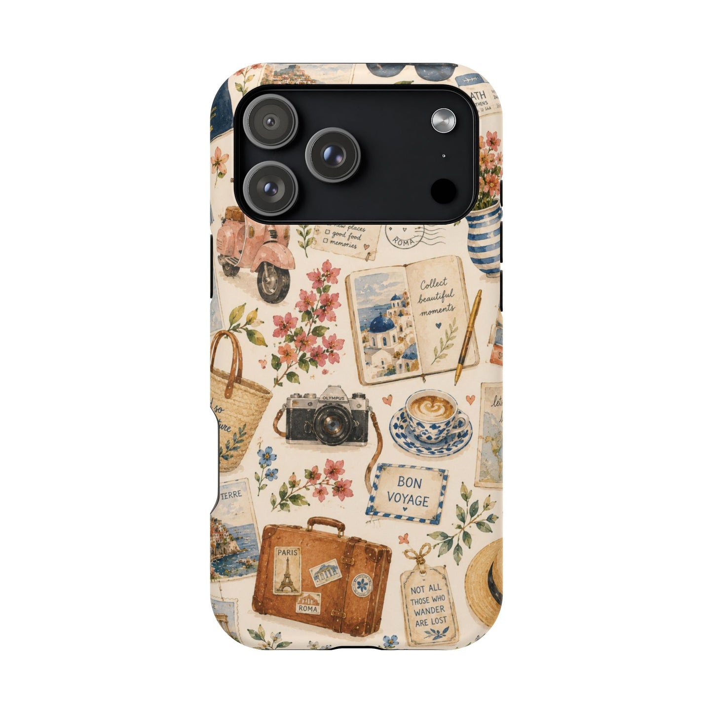 European Summer Collage Phone Case