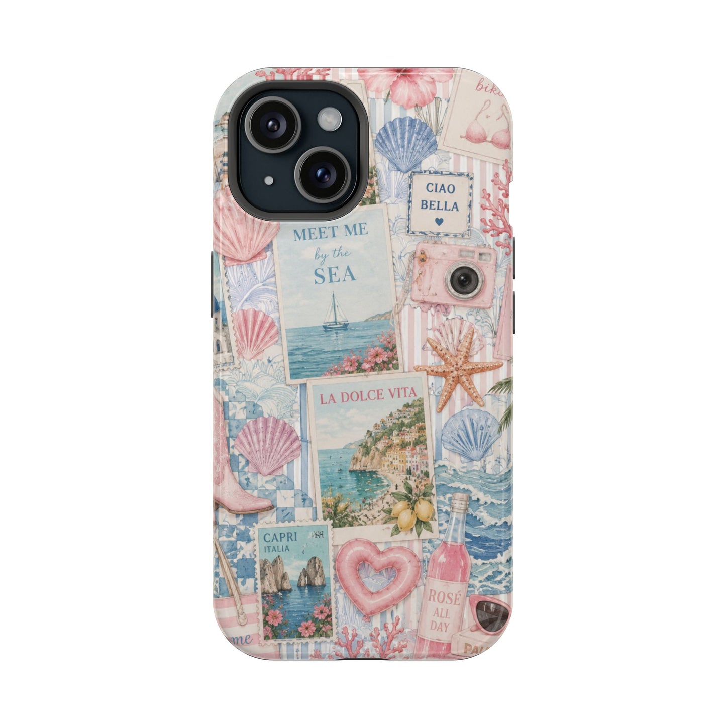Pink Coastal Summer Phone Case