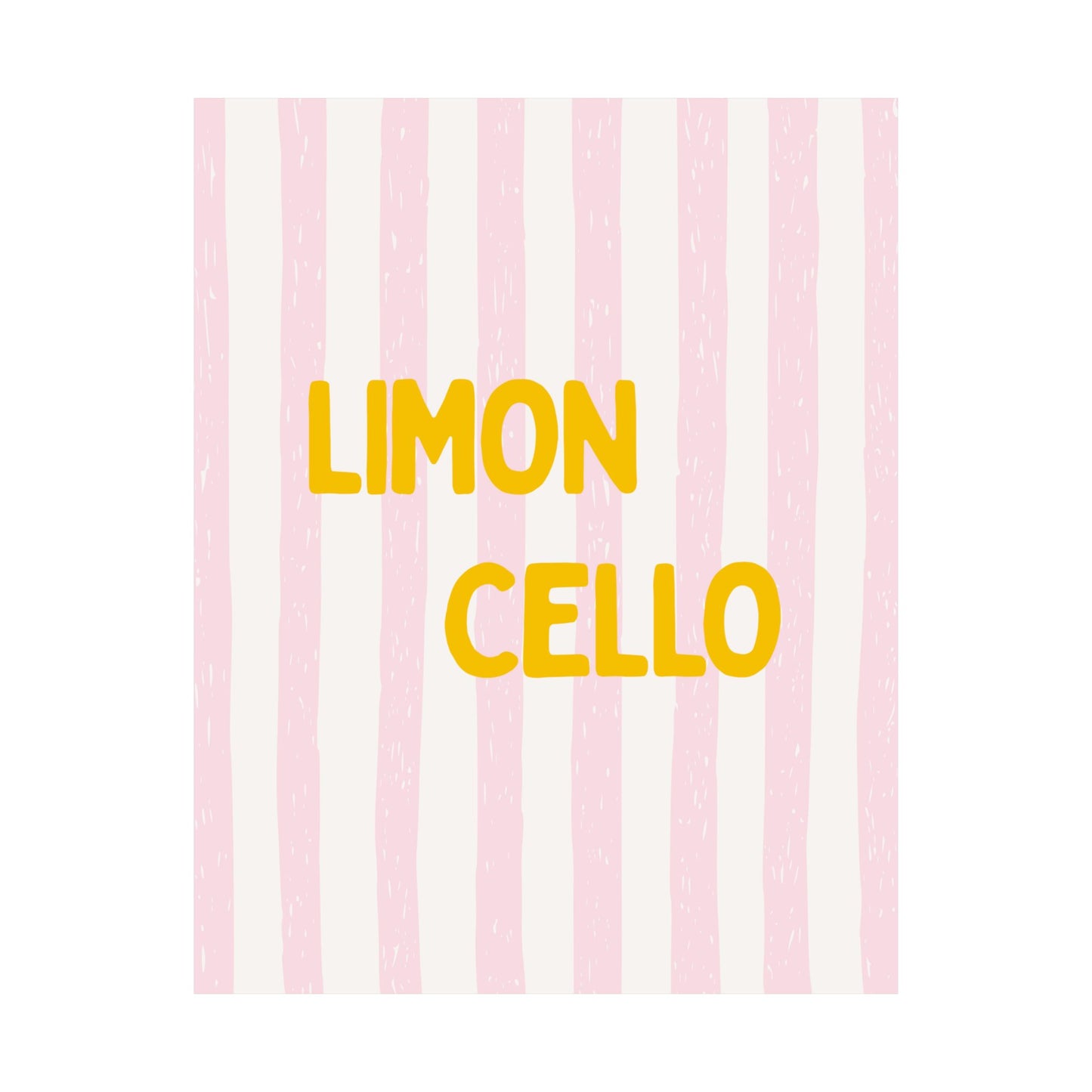 Limoncello Wall Art | Colorful Italian Print