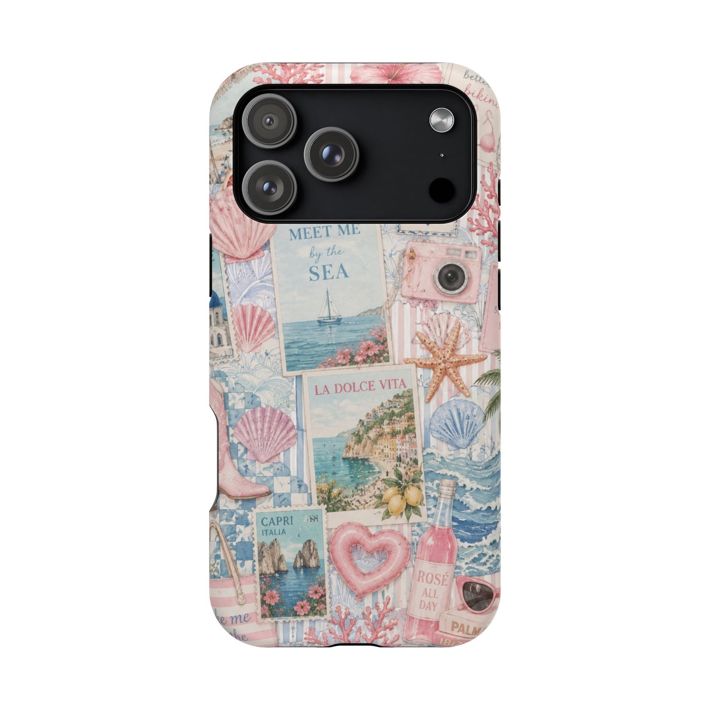 Pink Coastal Summer Phone Case