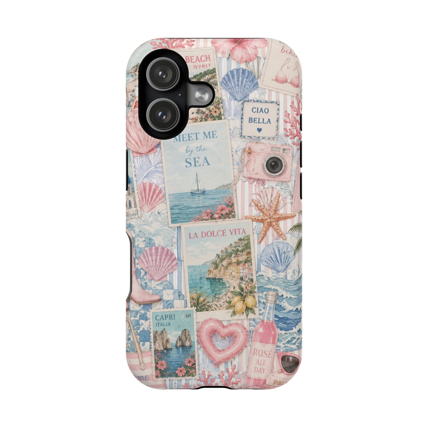Pink Coastal Summer Phone Case