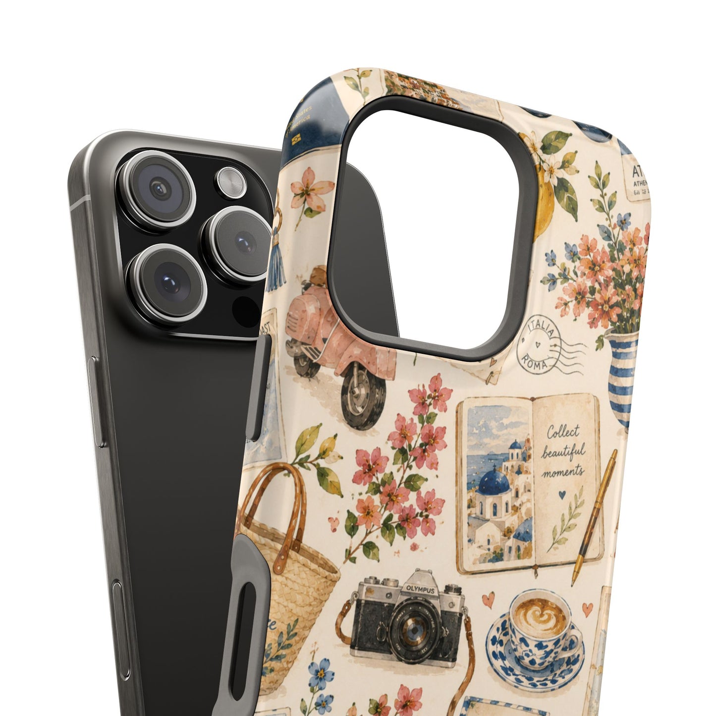 European Summer Collage Phone Case