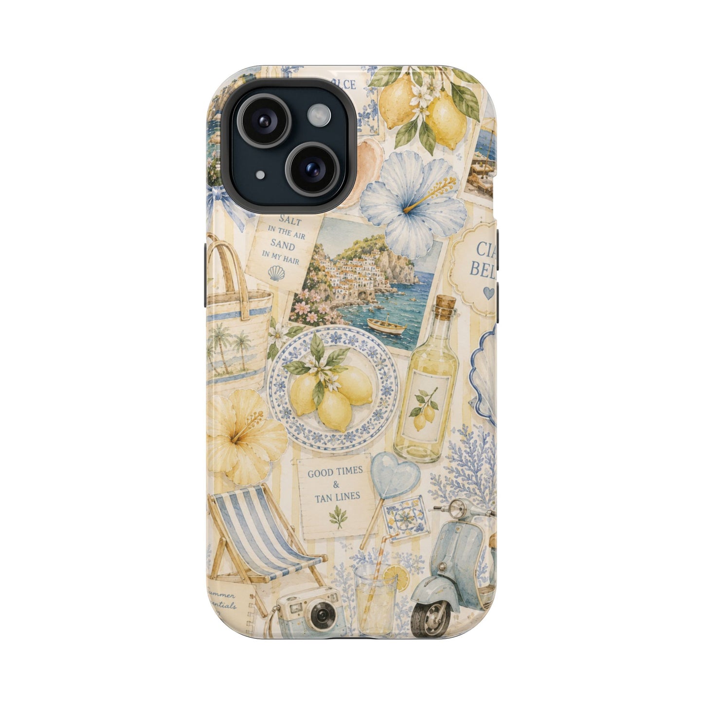 Italian Summer Collage Phone Case