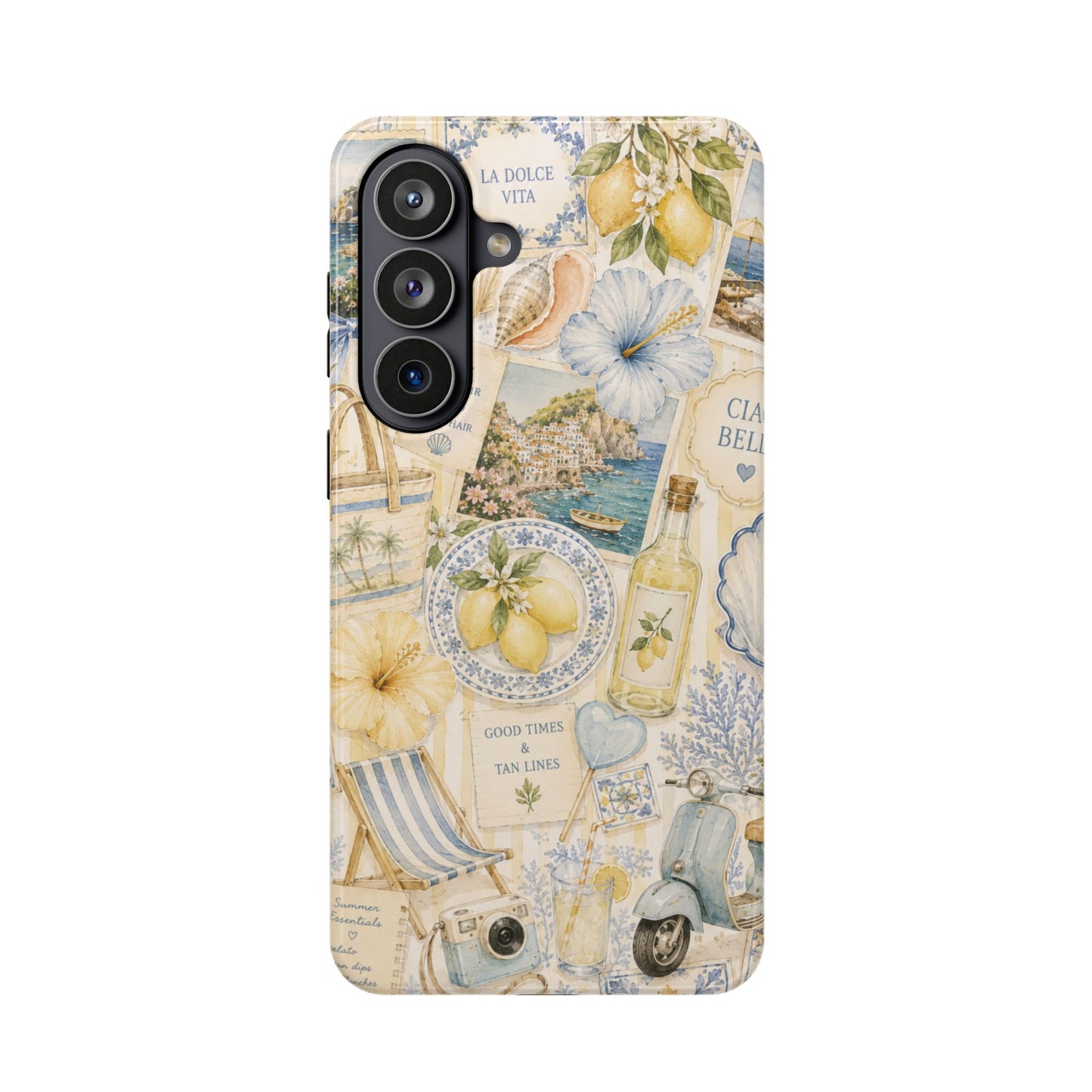 Italian Summer Collage Phone Case