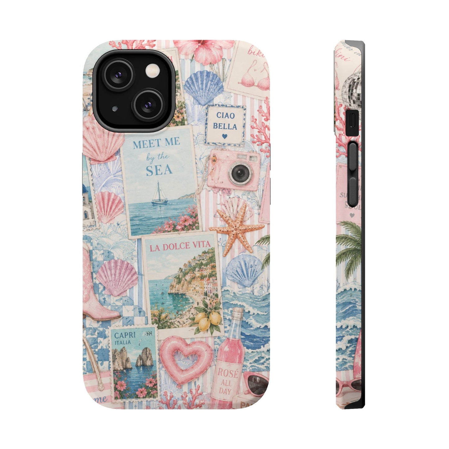 Pink Coastal Summer Phone Case