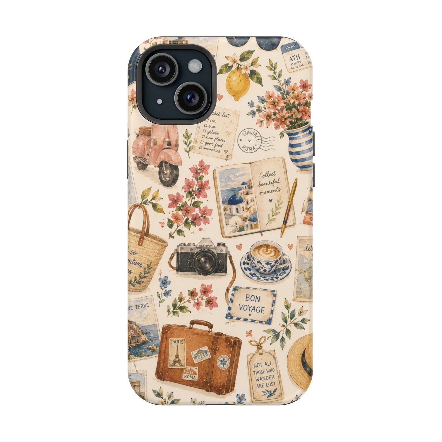 European Summer Collage Phone Case