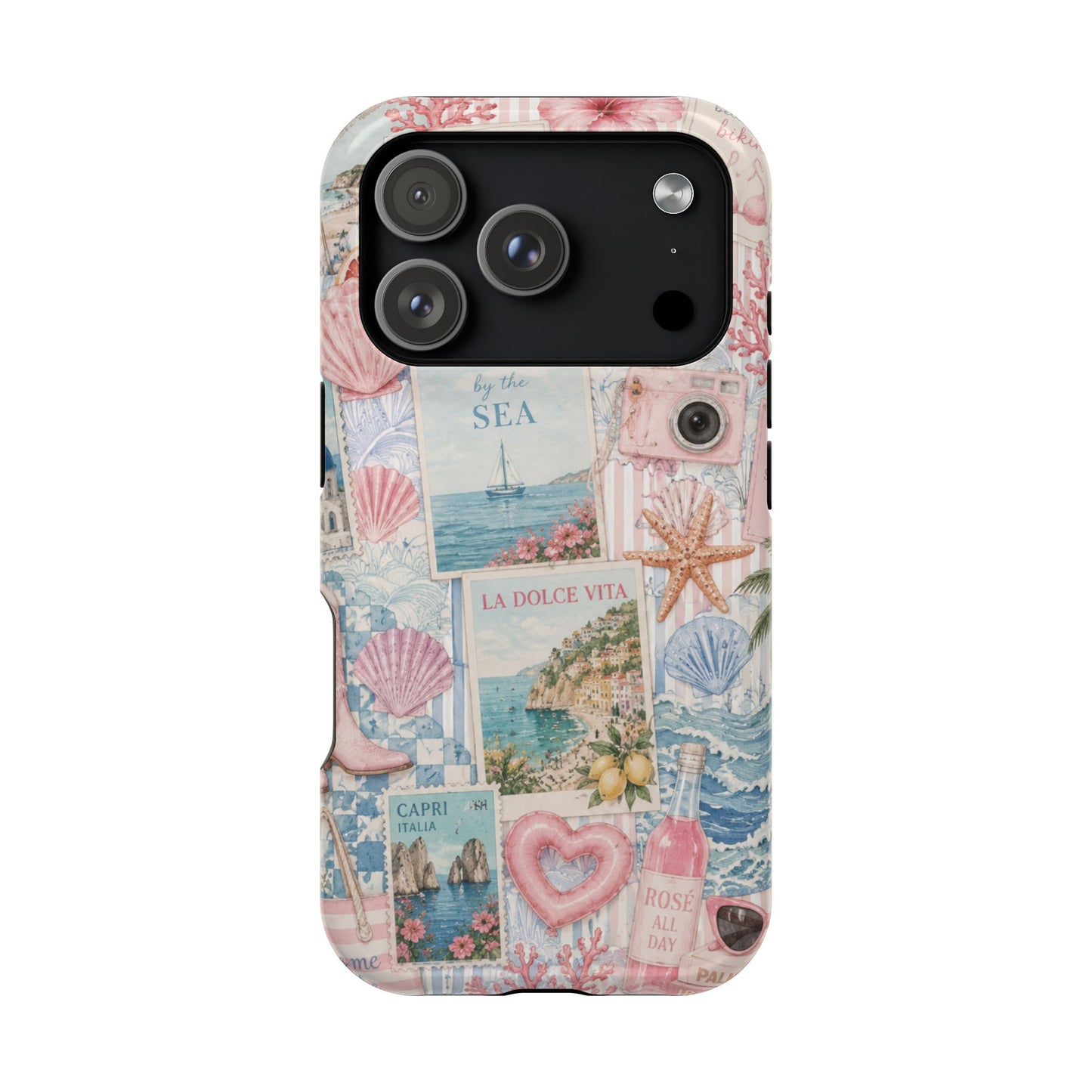 Pink Coastal Summer Phone Case