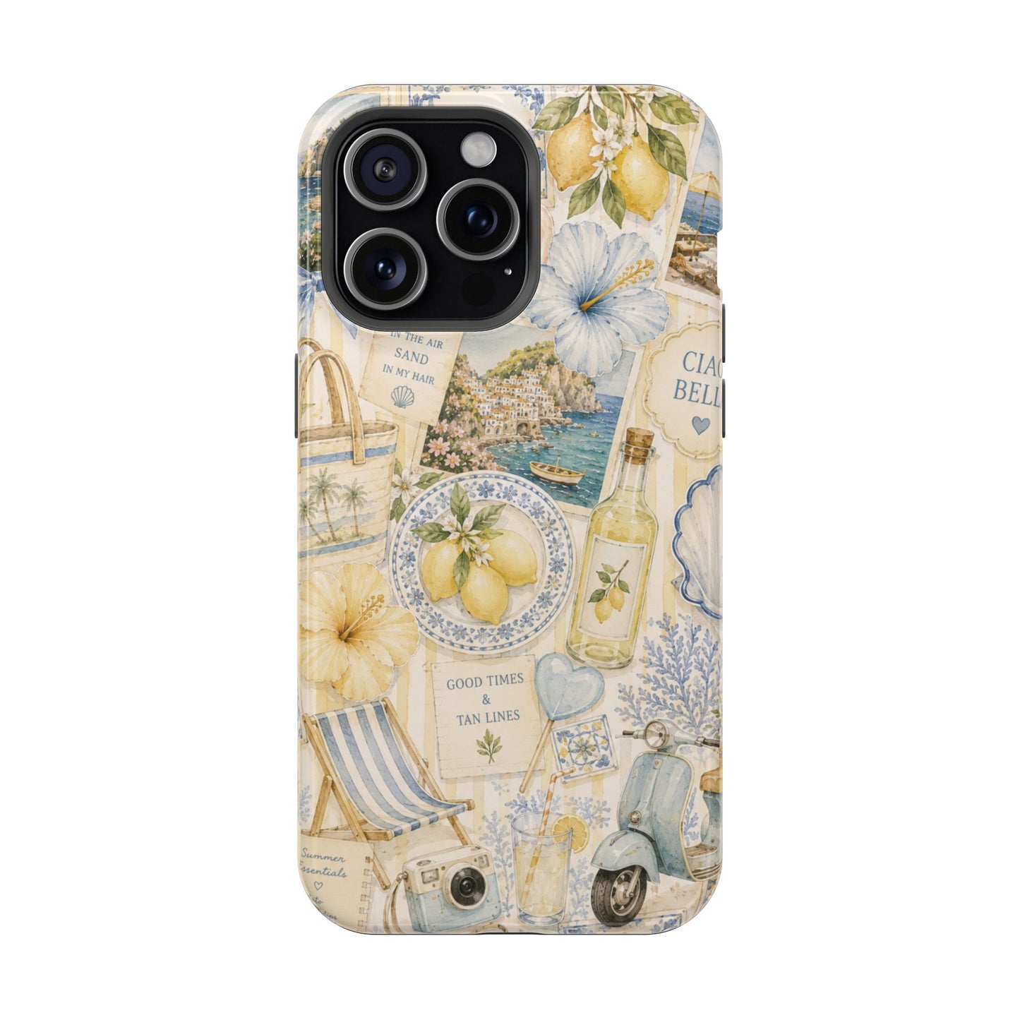 Italian Summer Collage Phone Case
