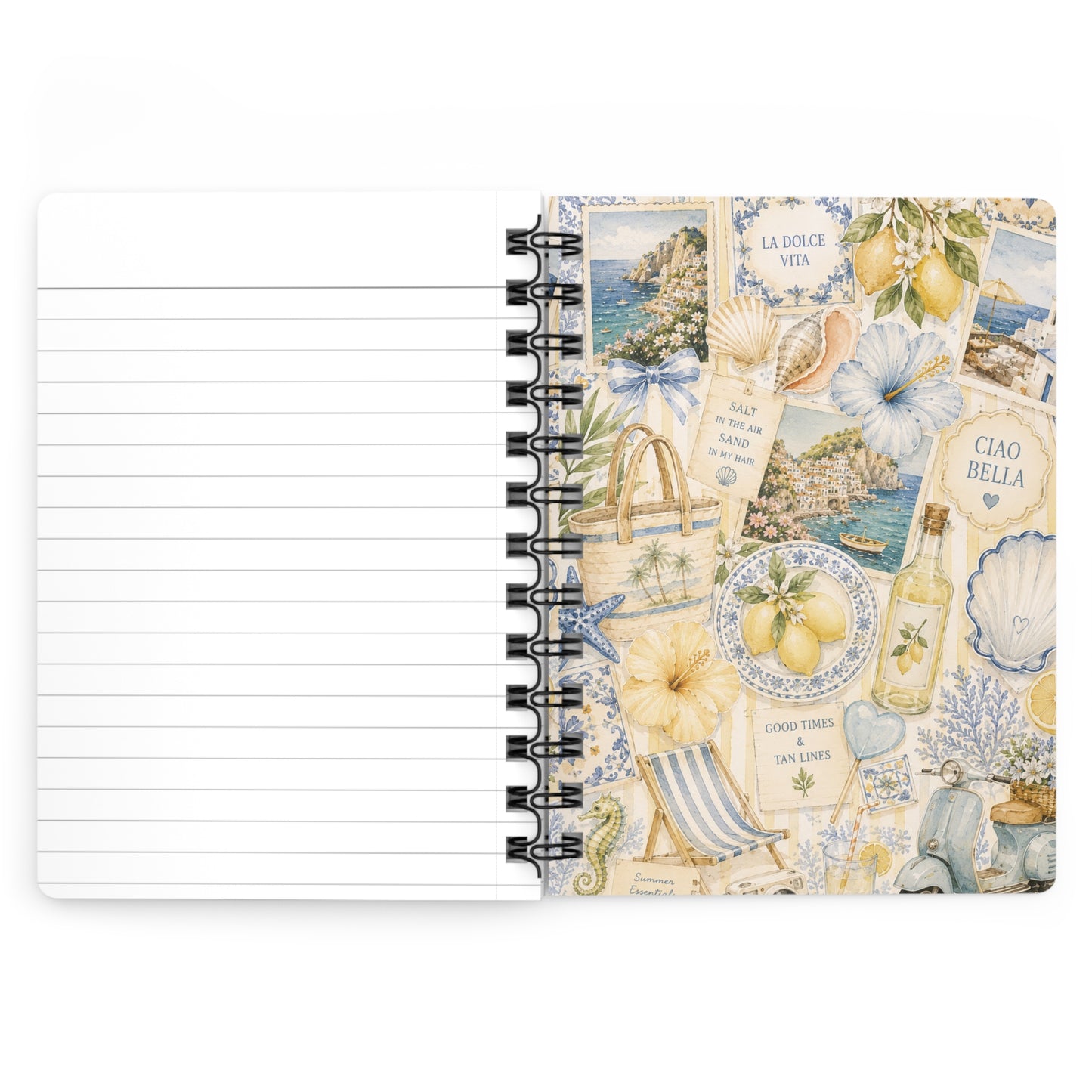 Mediterranean Lemon & Coastal Travel Journal