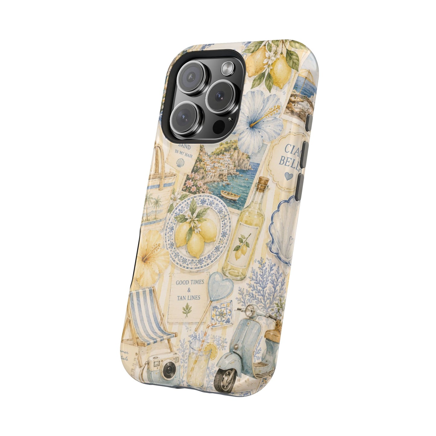 Italian Summer Collage Phone Case