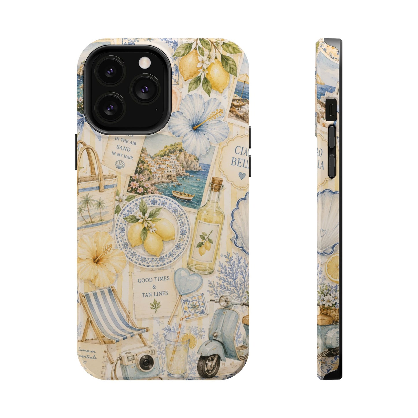 Italian Summer Collage Phone Case