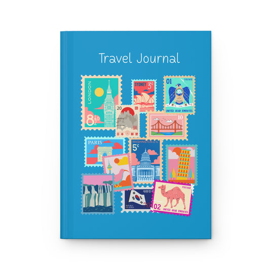 World Destinations | Wanderlust Travel Journal Sky Blue