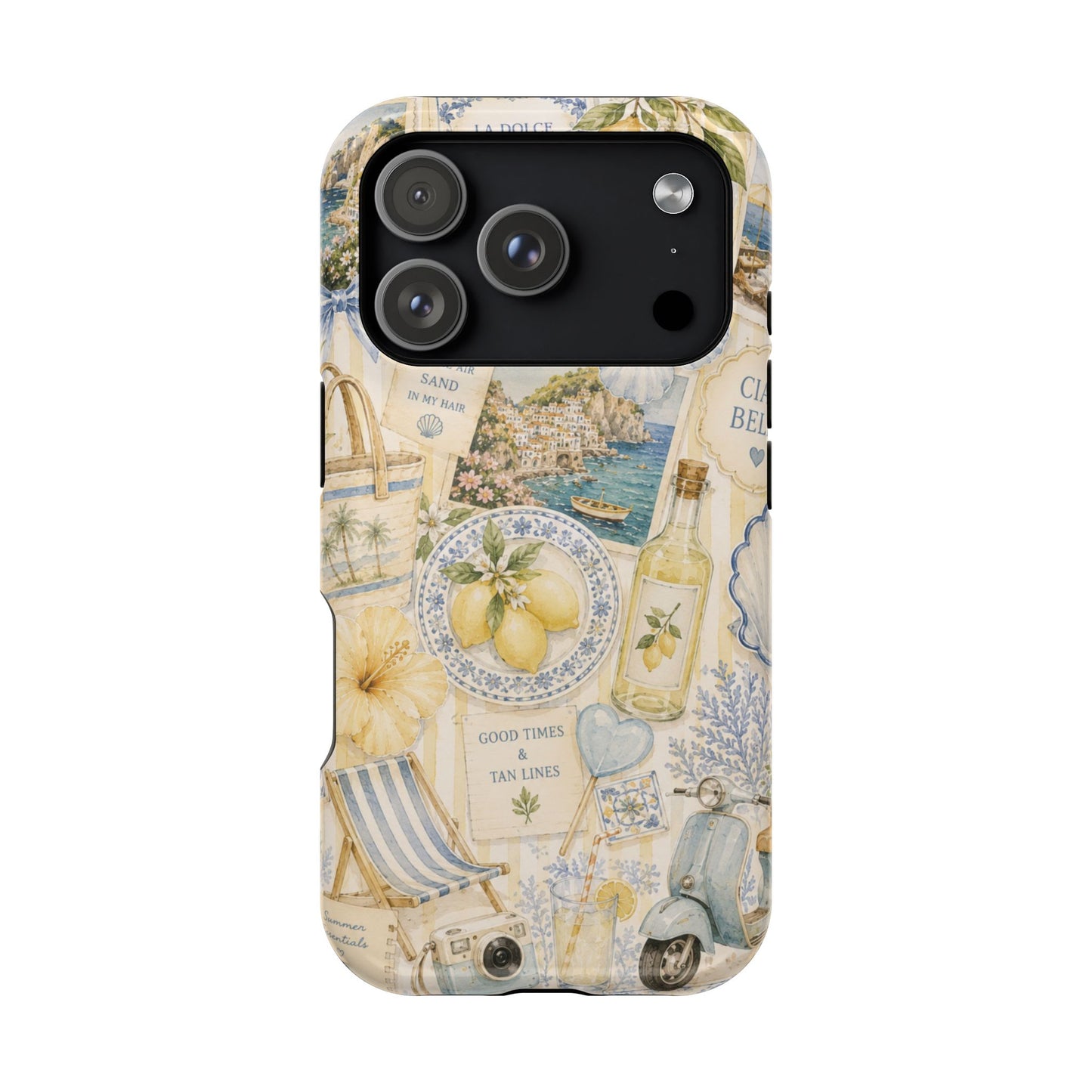 Italian Summer Collage Phone Case