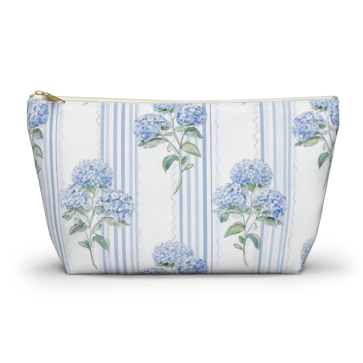 Blue Hydrangea Travel Pouch