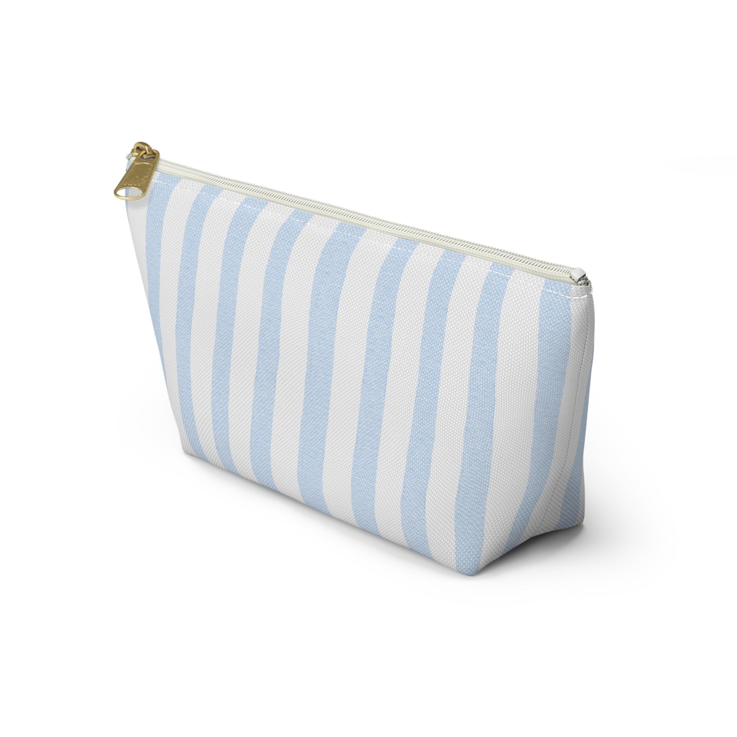 Blue Coastal Stripe Travel Pouch