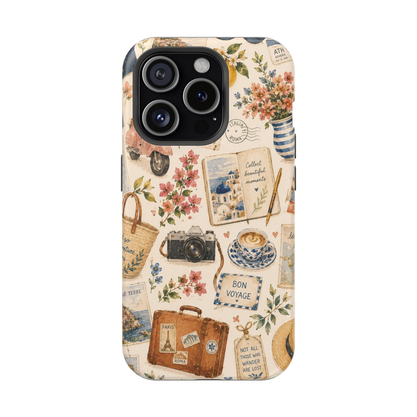 European Summer Collage Phone Case