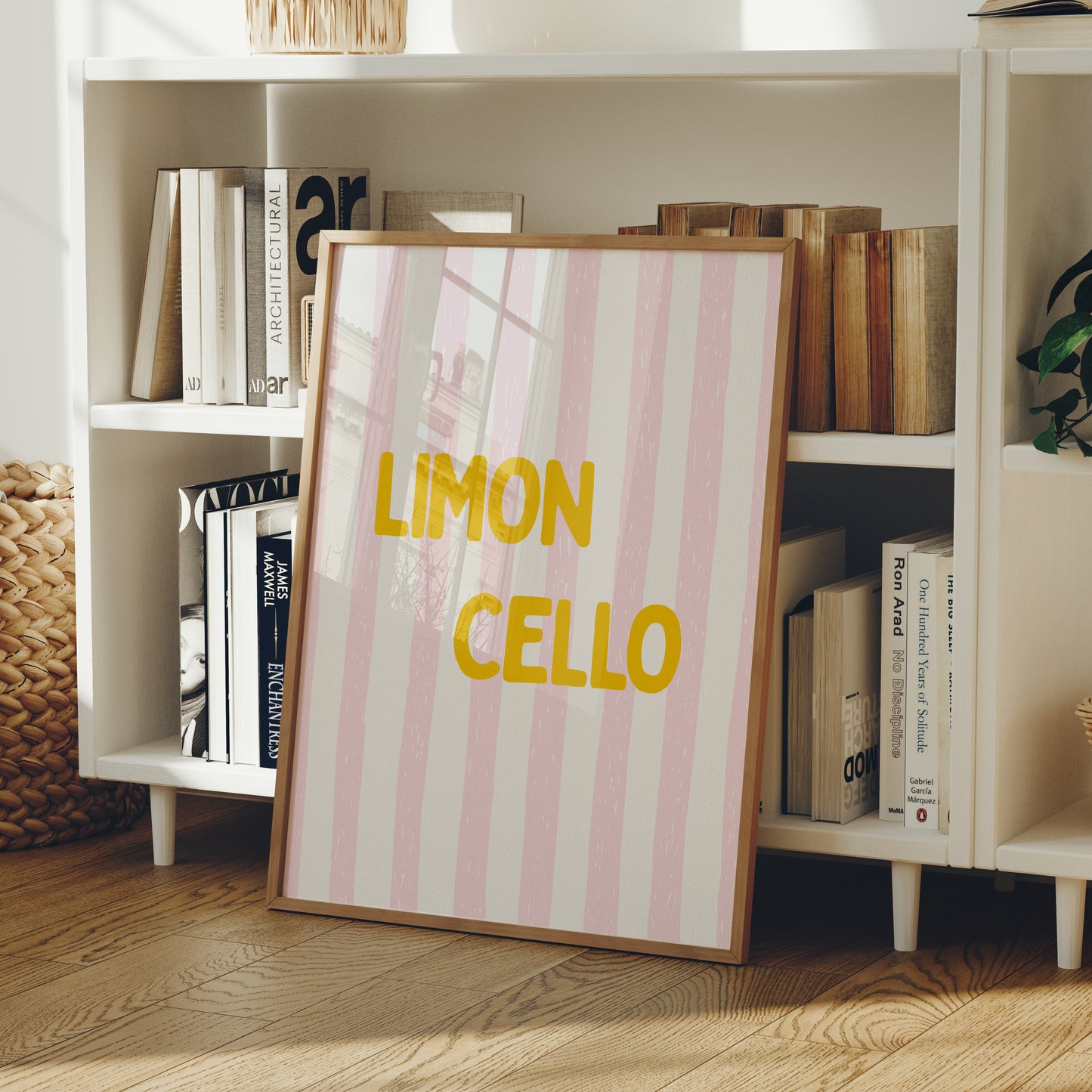 Limoncello Wall Art | Colorful Italian Print