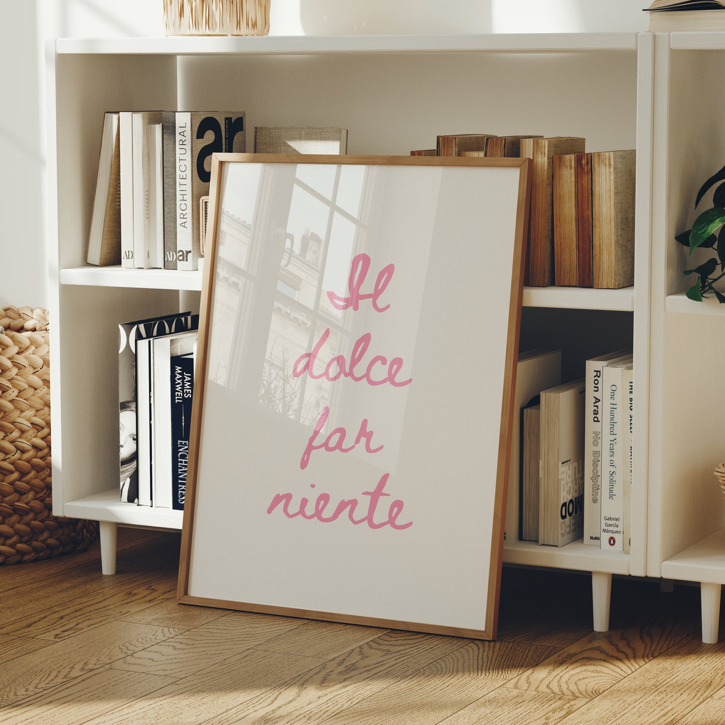 Il Dolce Far Niente Print | Italian Quote Wall Art