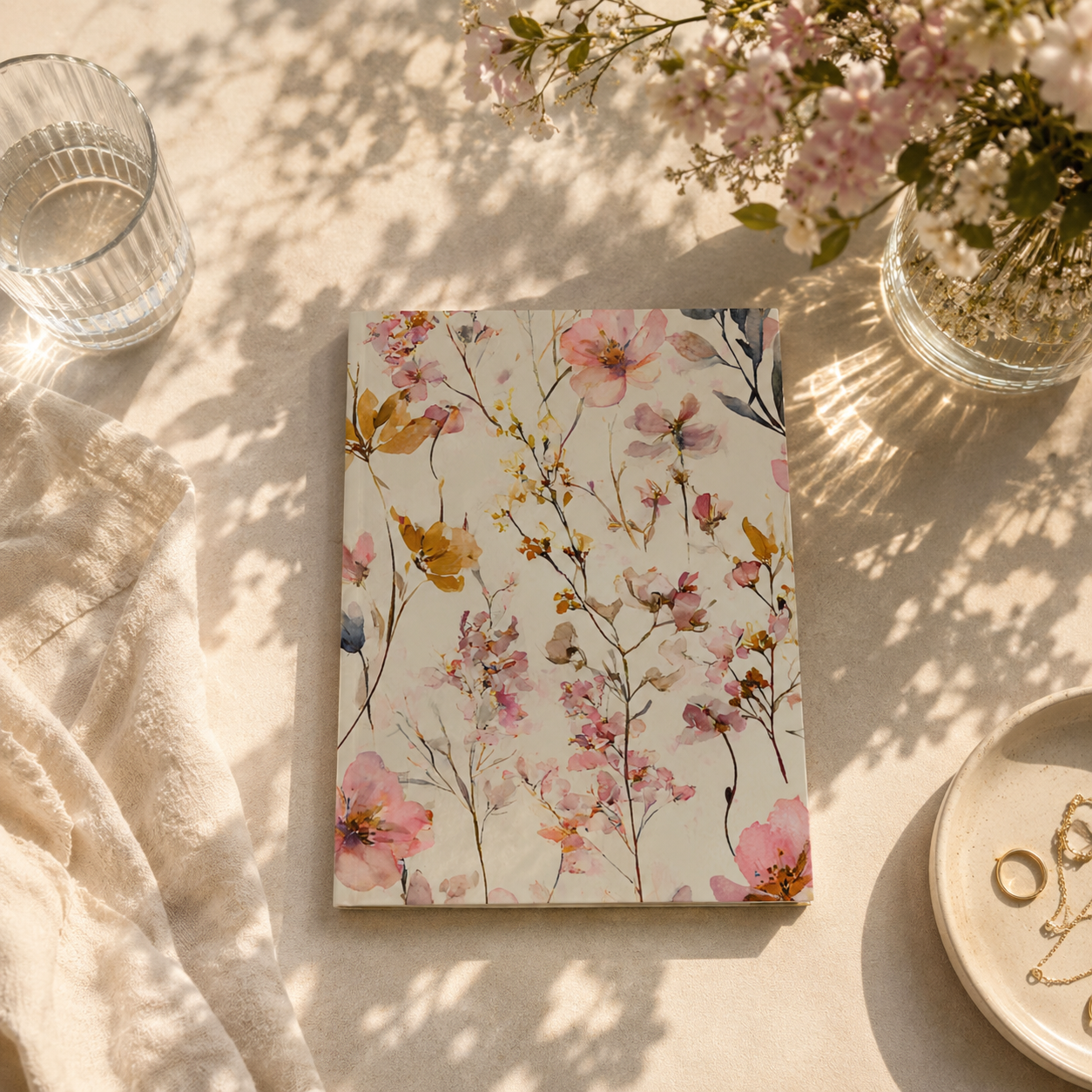 Soft Botanical Watercolor Journal