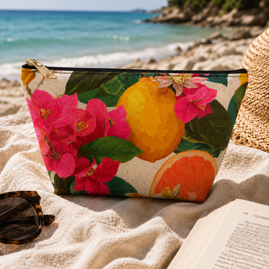 Amalfi Citrus Travel Pouch