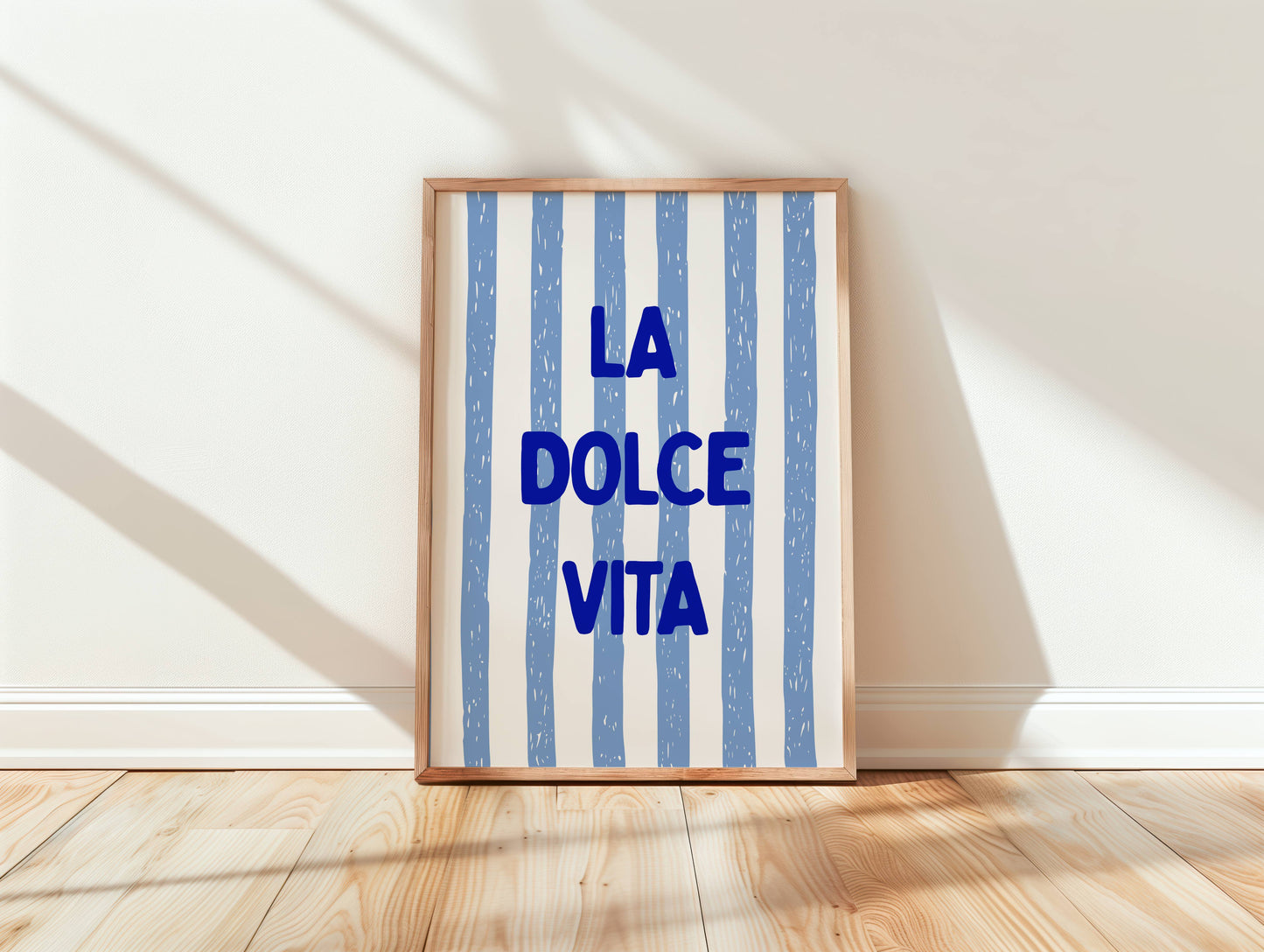 La Dolce Vita Print | Italian Quote Wall Art