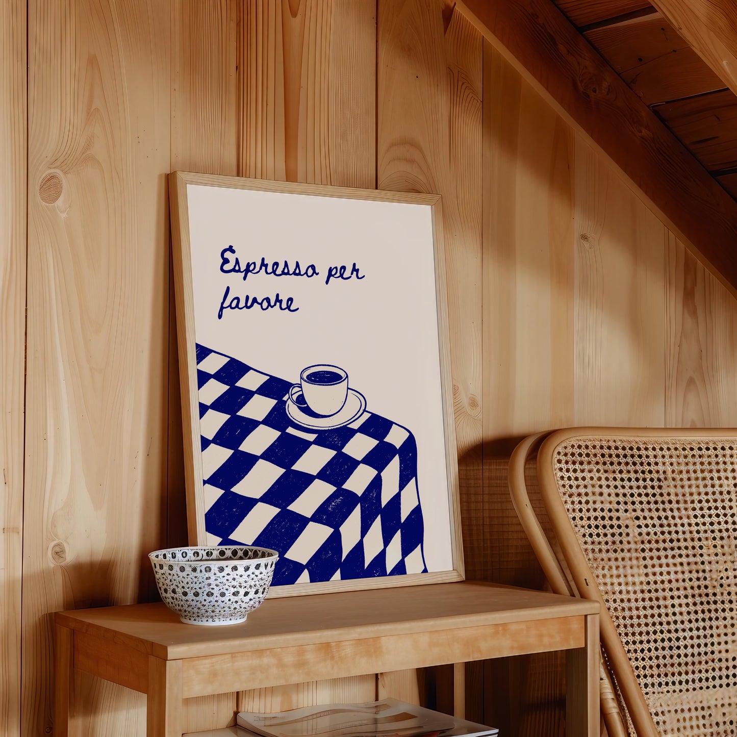 Espresso per favore | Italian Café Wall Art