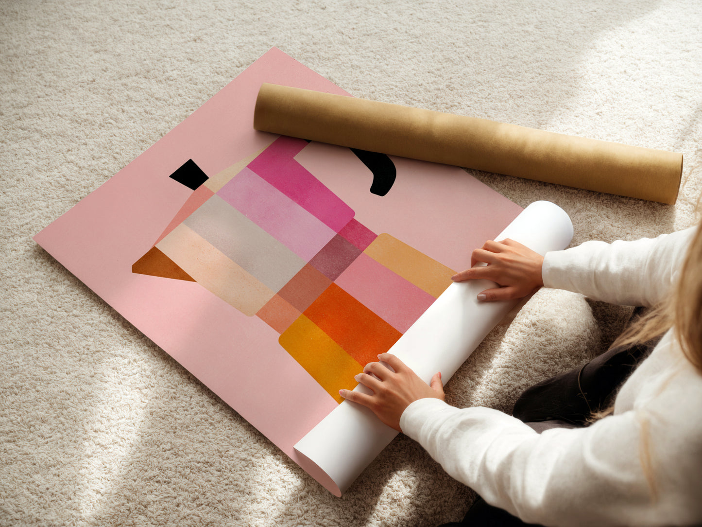 Italian Moka Pot Wall Art | Coffee Lover Print