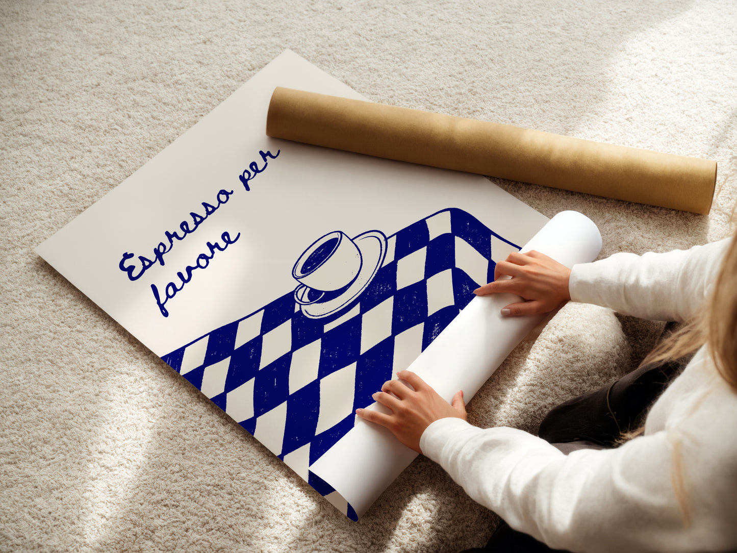 Espresso per favore | Italian Café Wall Art