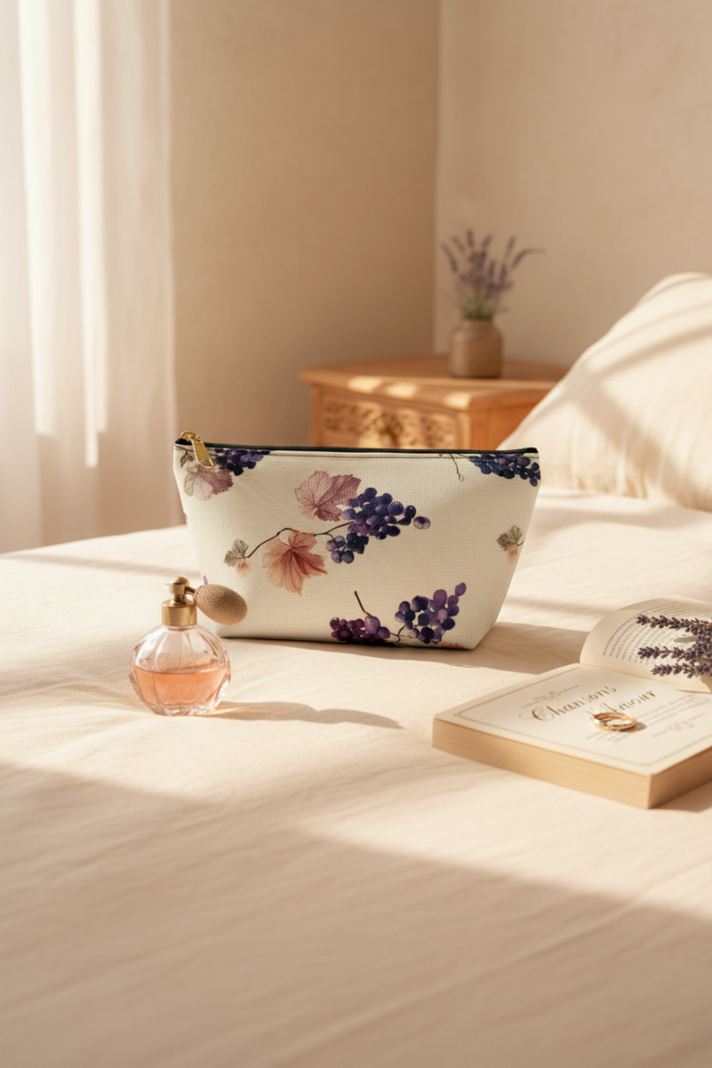Tuscan Grape Travel Pouch