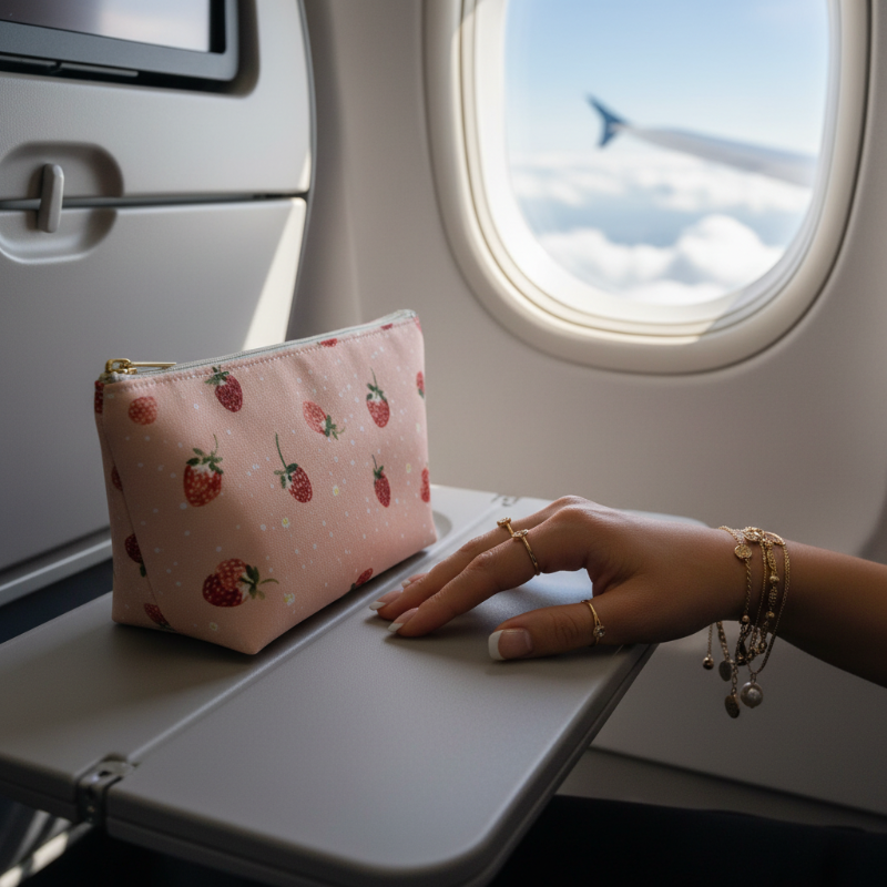 Strawberry Travel Pouch