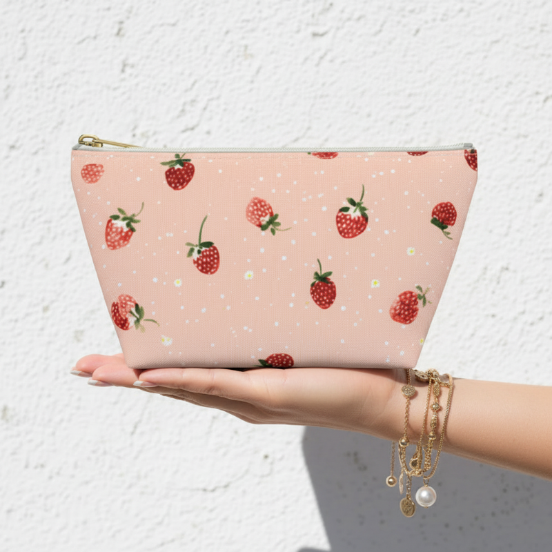 Strawberry Travel Pouch