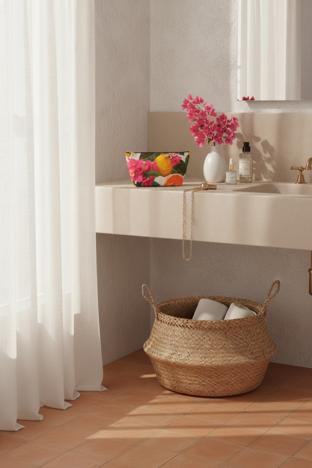 Amalfi Citrus Travel Pouch