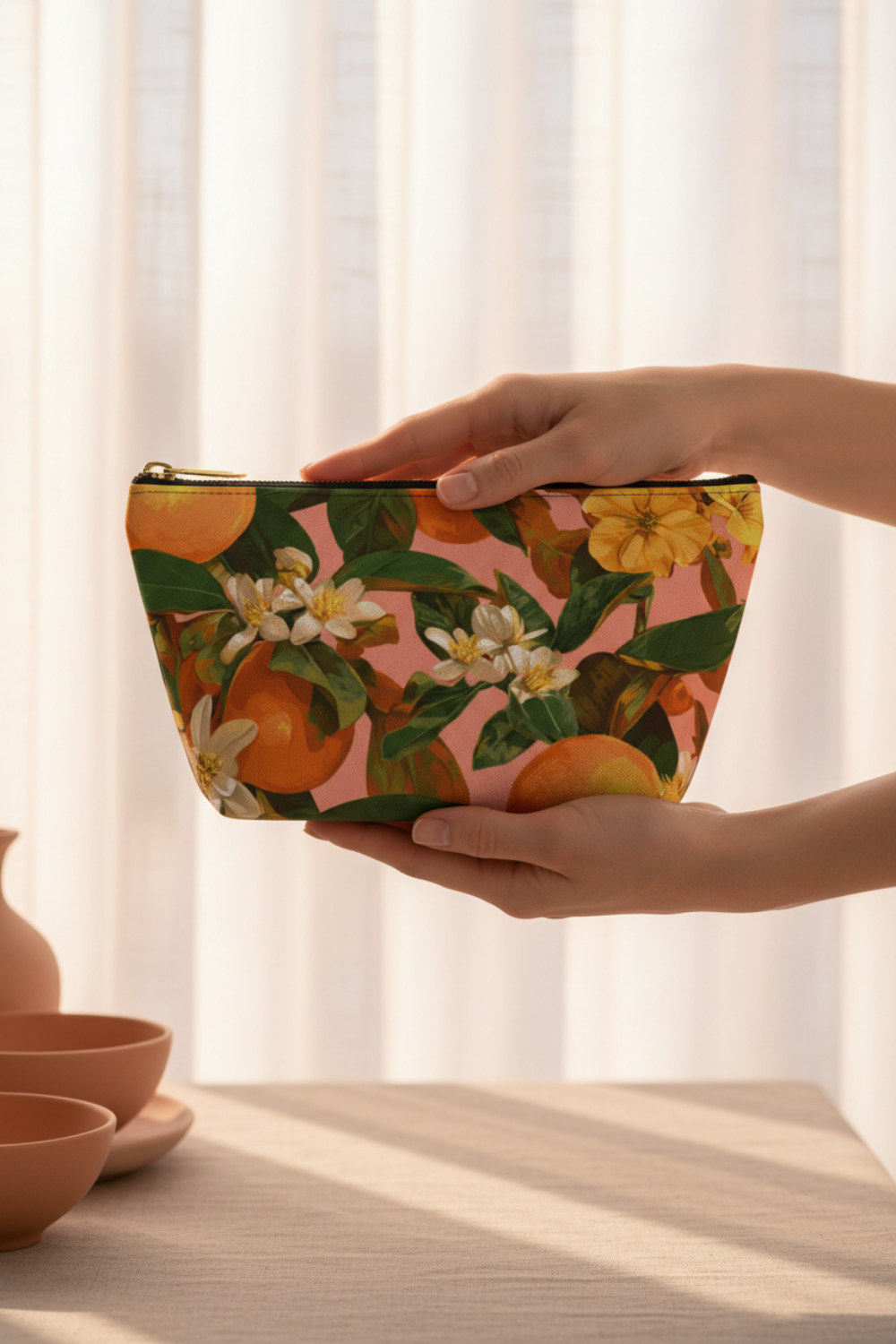 Italian Orange Blossom Travel Pouch