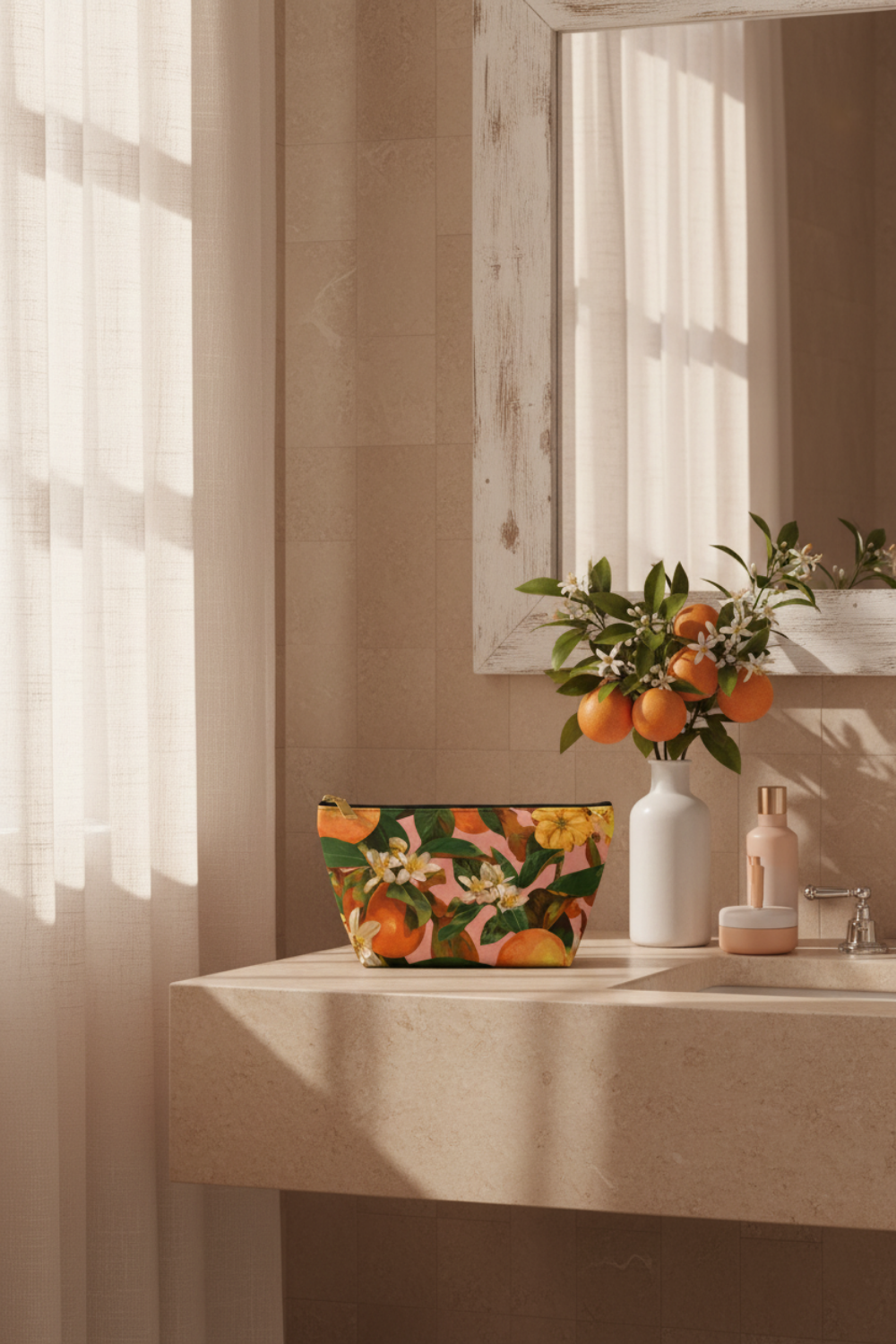 Italian Orange Blossom Travel Pouch