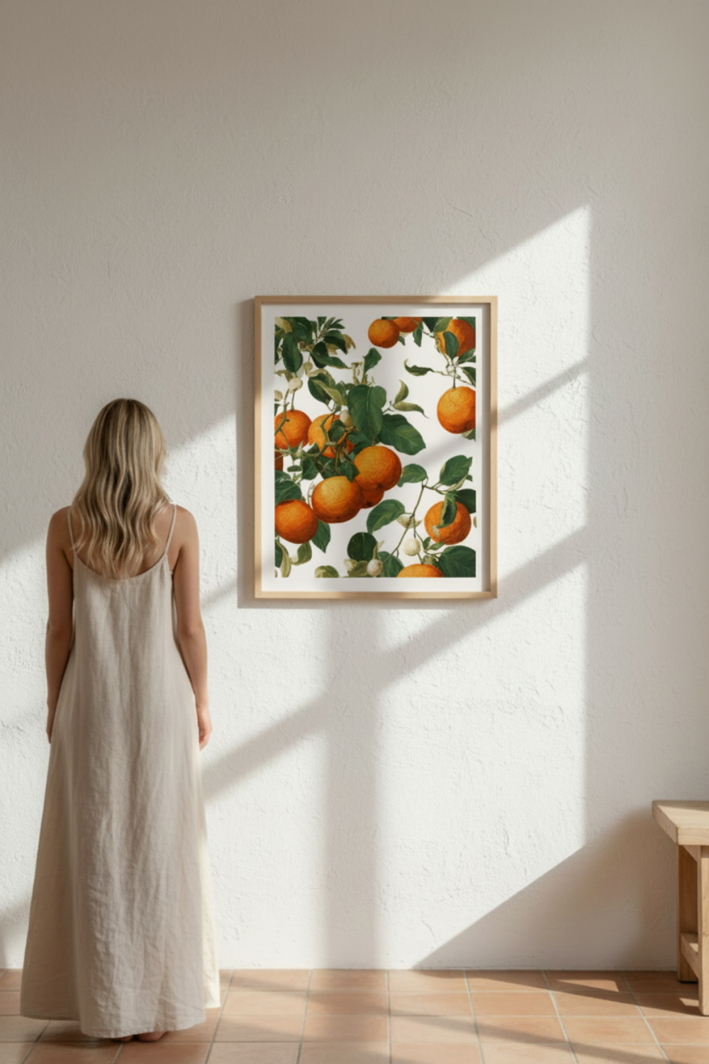 Oranges | Mediterranean Botanical Wall Art