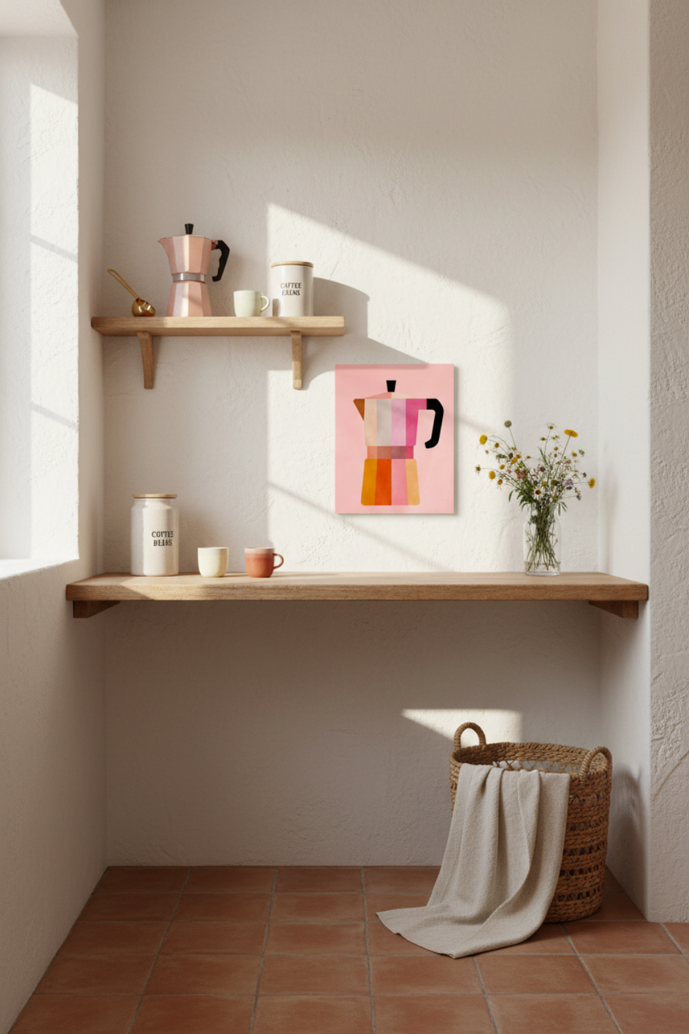 Italian Moka Pot Wall Art