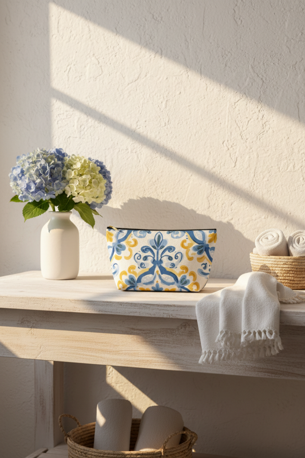 Italian Tile Travel Pouch