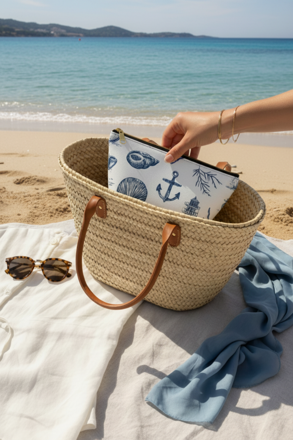 Coastal Travel Pouch